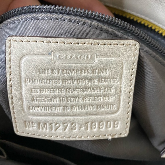 Coach Large Colorblock Zip Handbag - Picture 11 of 11